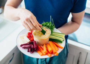 dieta para ectomorfo, varios legumes e molho