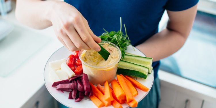 dieta para ectomorfo, varios legumes e molho