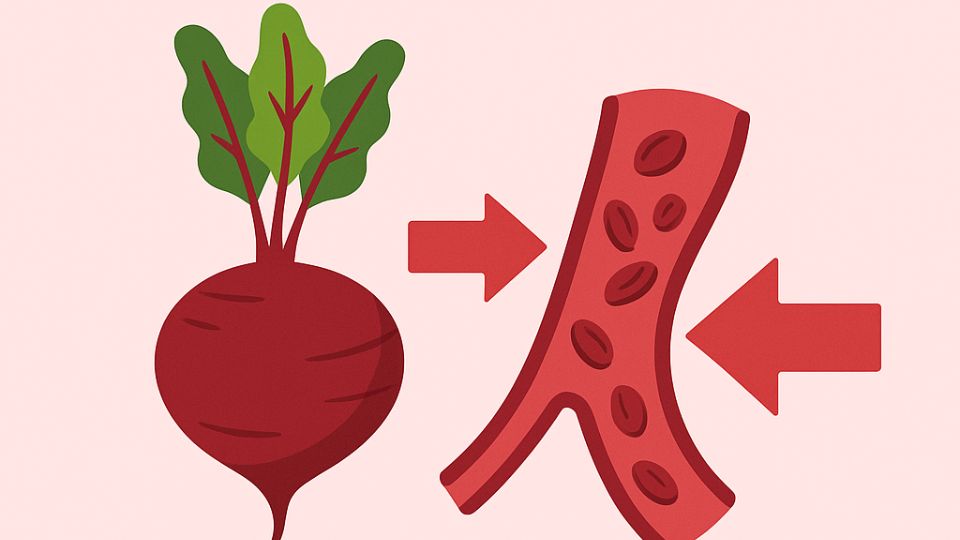 benefícios do Beet Root como vasodilatador