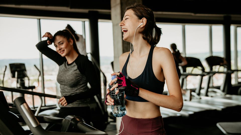 resultados de um mês na academia