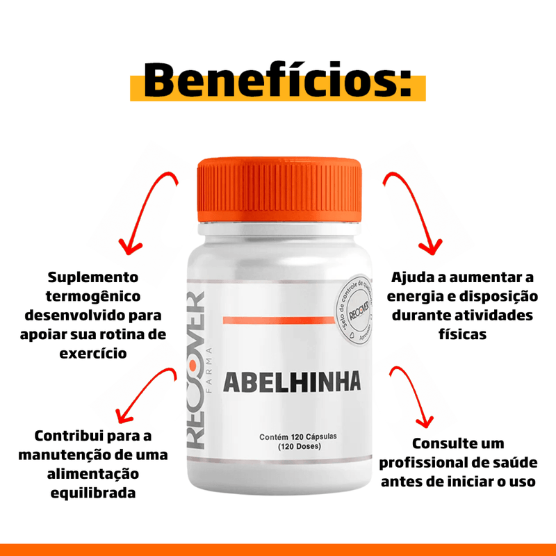 Termogênico Abelhinha em cápsulas para aumento do gasto calórico